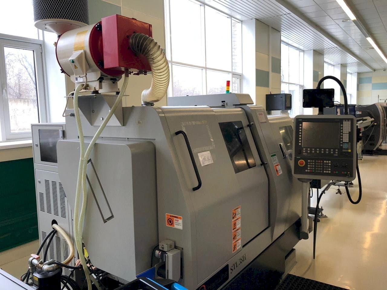 Front view of Hanwha STL 38H  machine