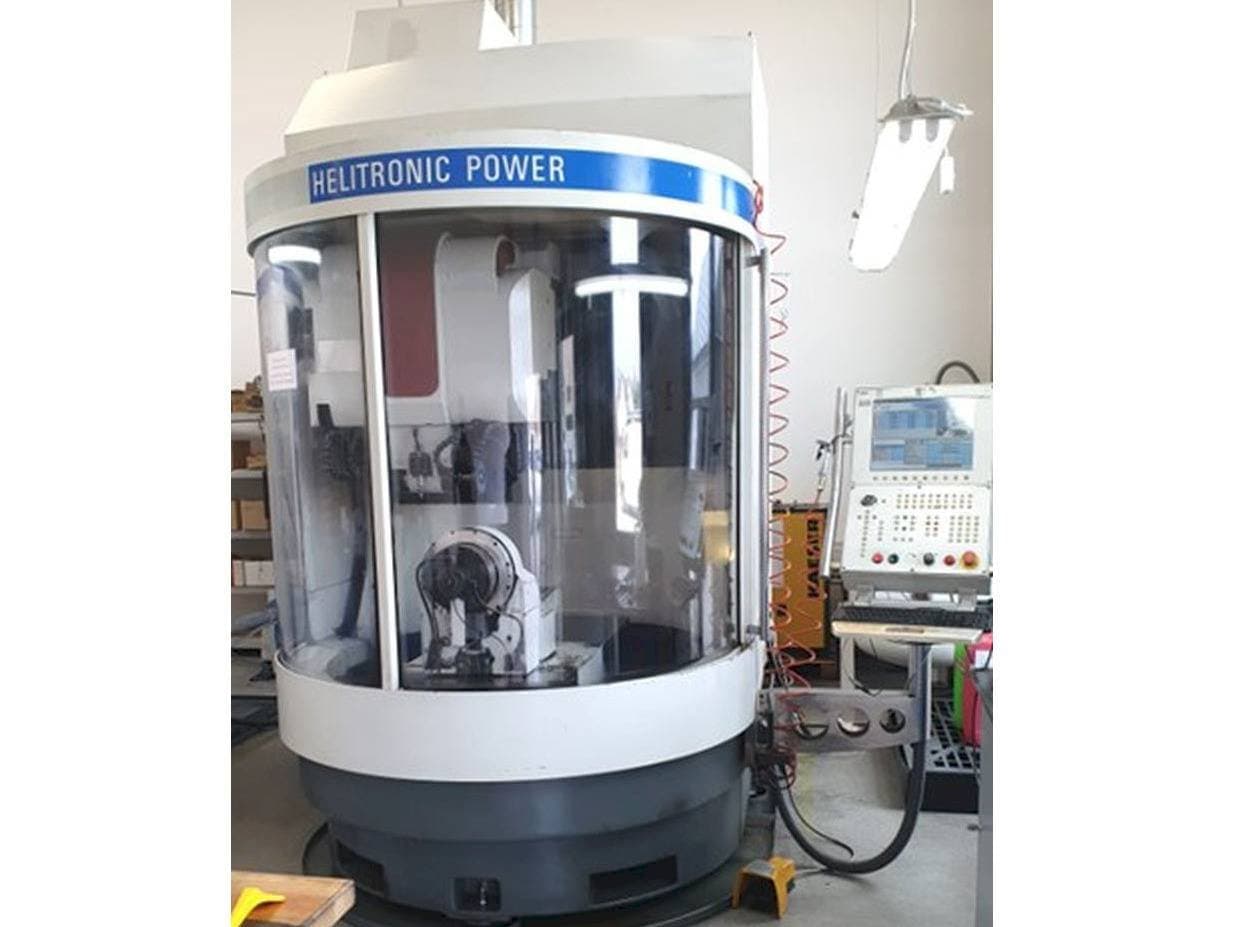 Front view of Walter Helitronic Power machine