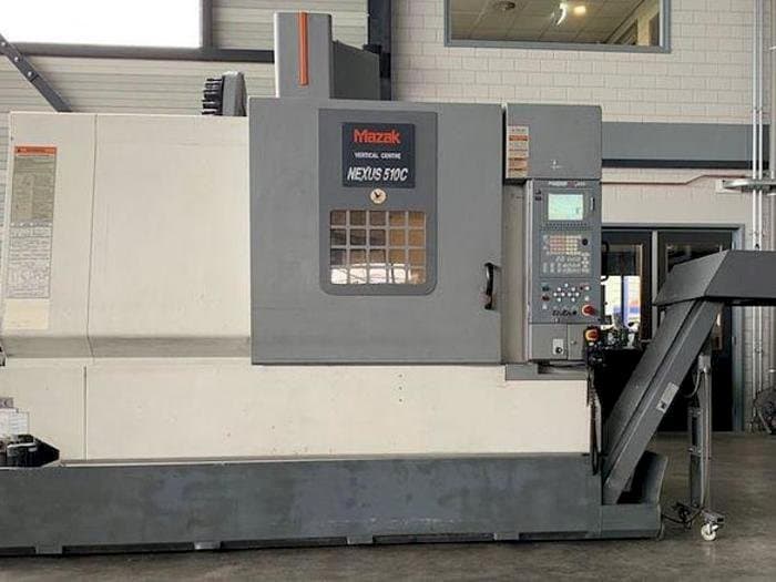 Front view of Mazak NEXUS 510C machine