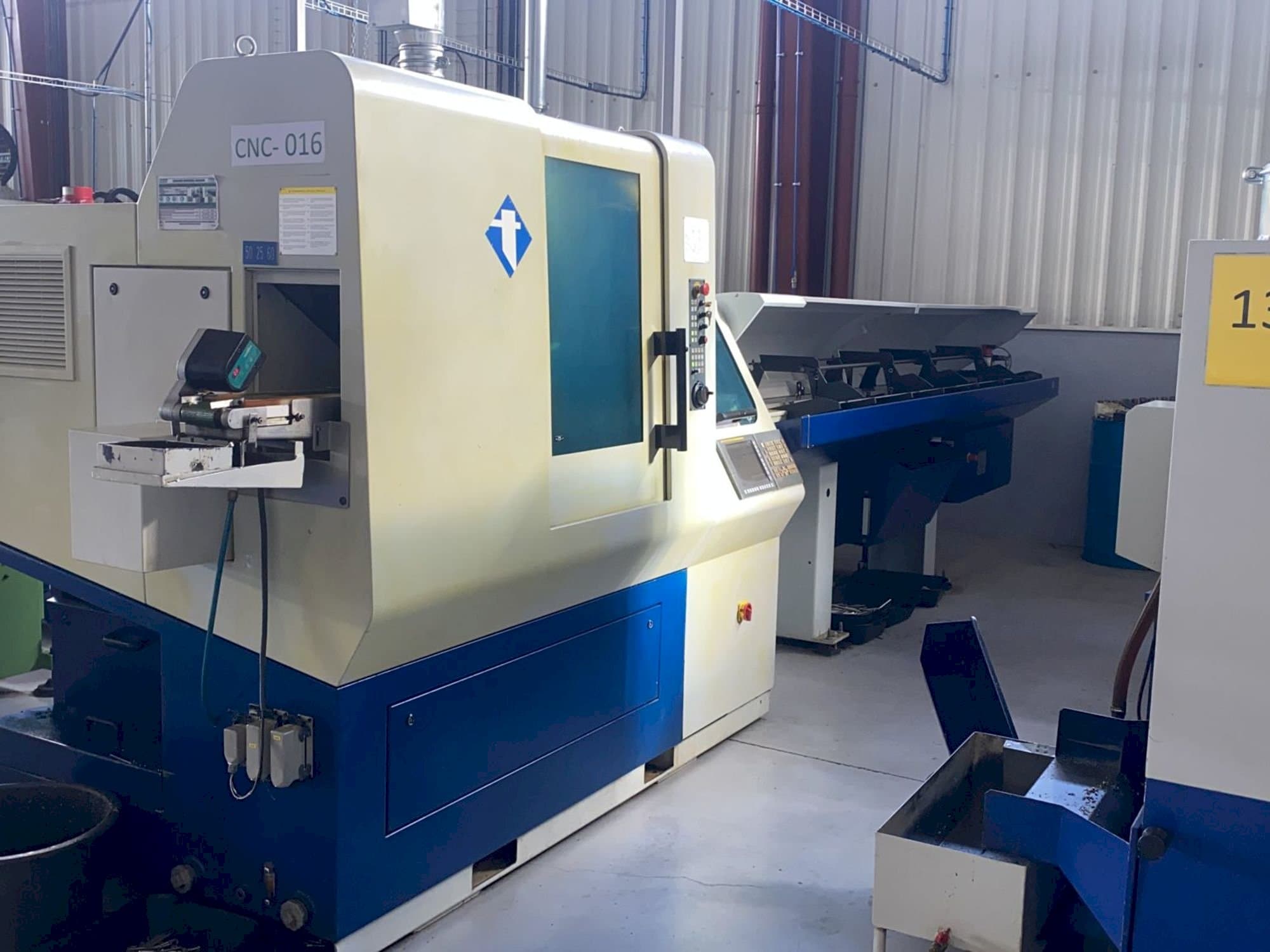 Front view of Tornos DECO 20S machine