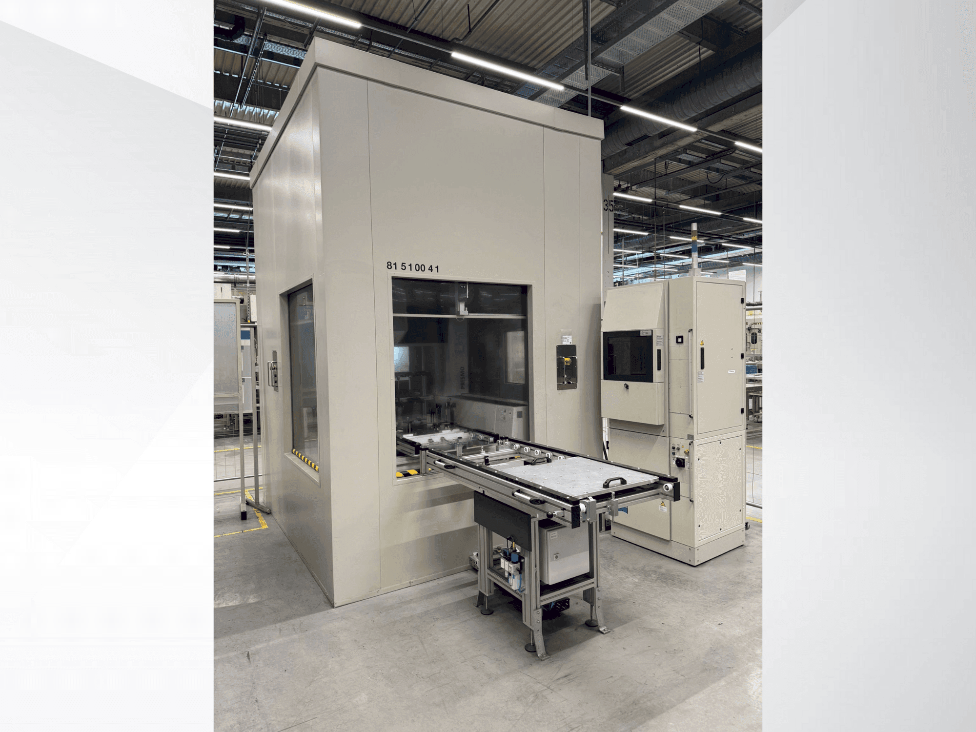 Front view of HOFMANN CVK11-BH4 machine