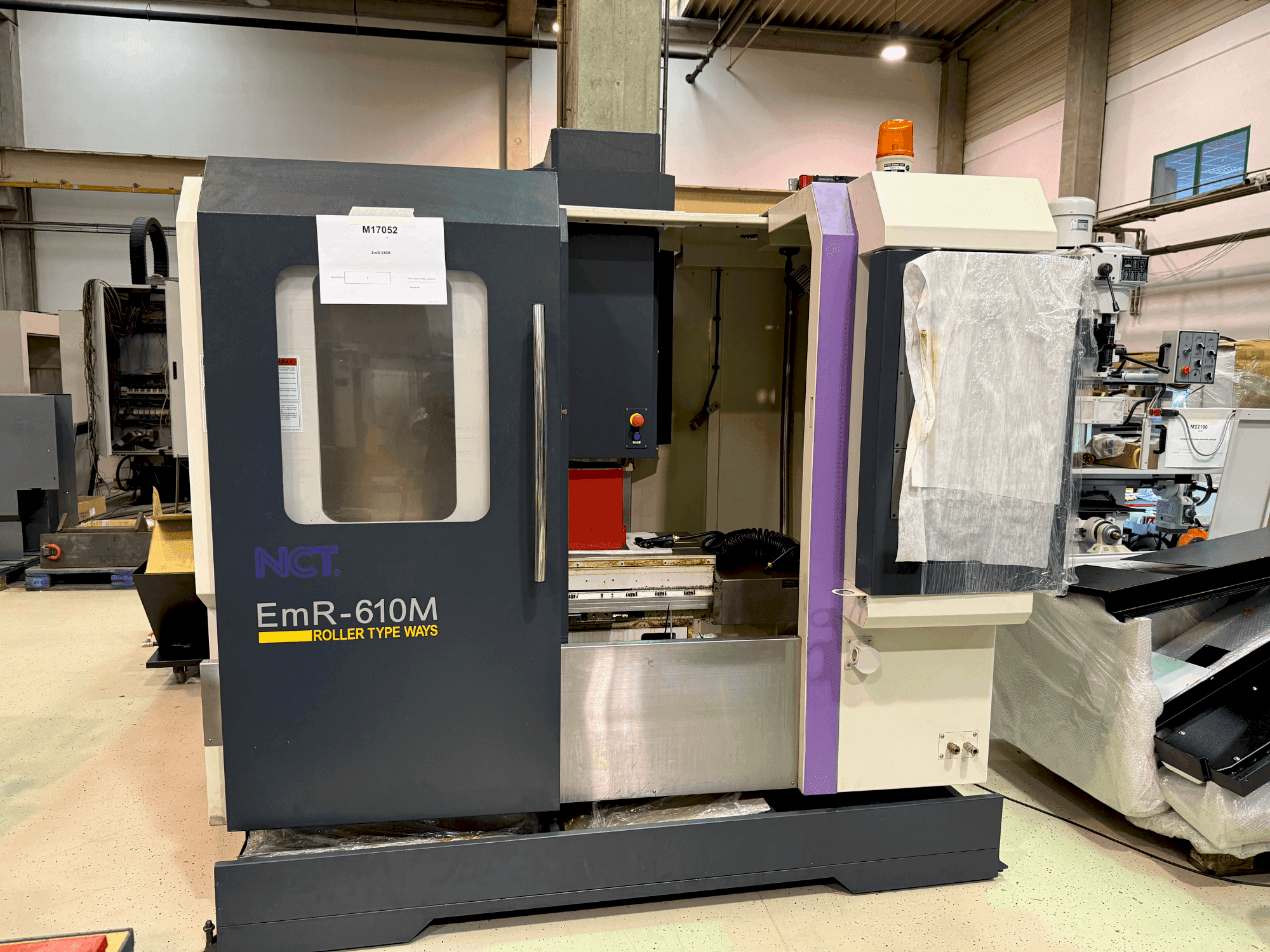 Front view of NCT EmR-610M  machine