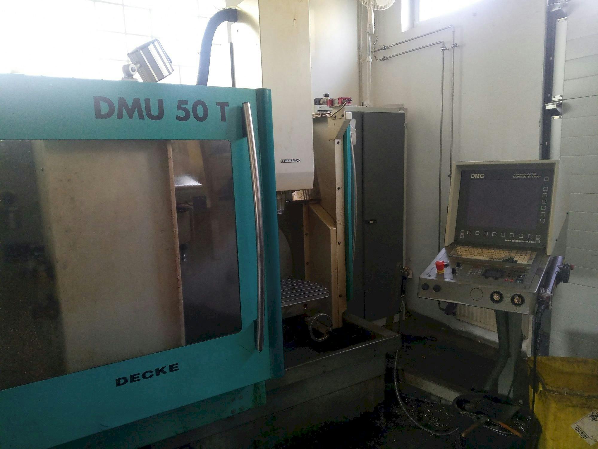 Front view of DECKEL MAHO DMU 50 T  machine