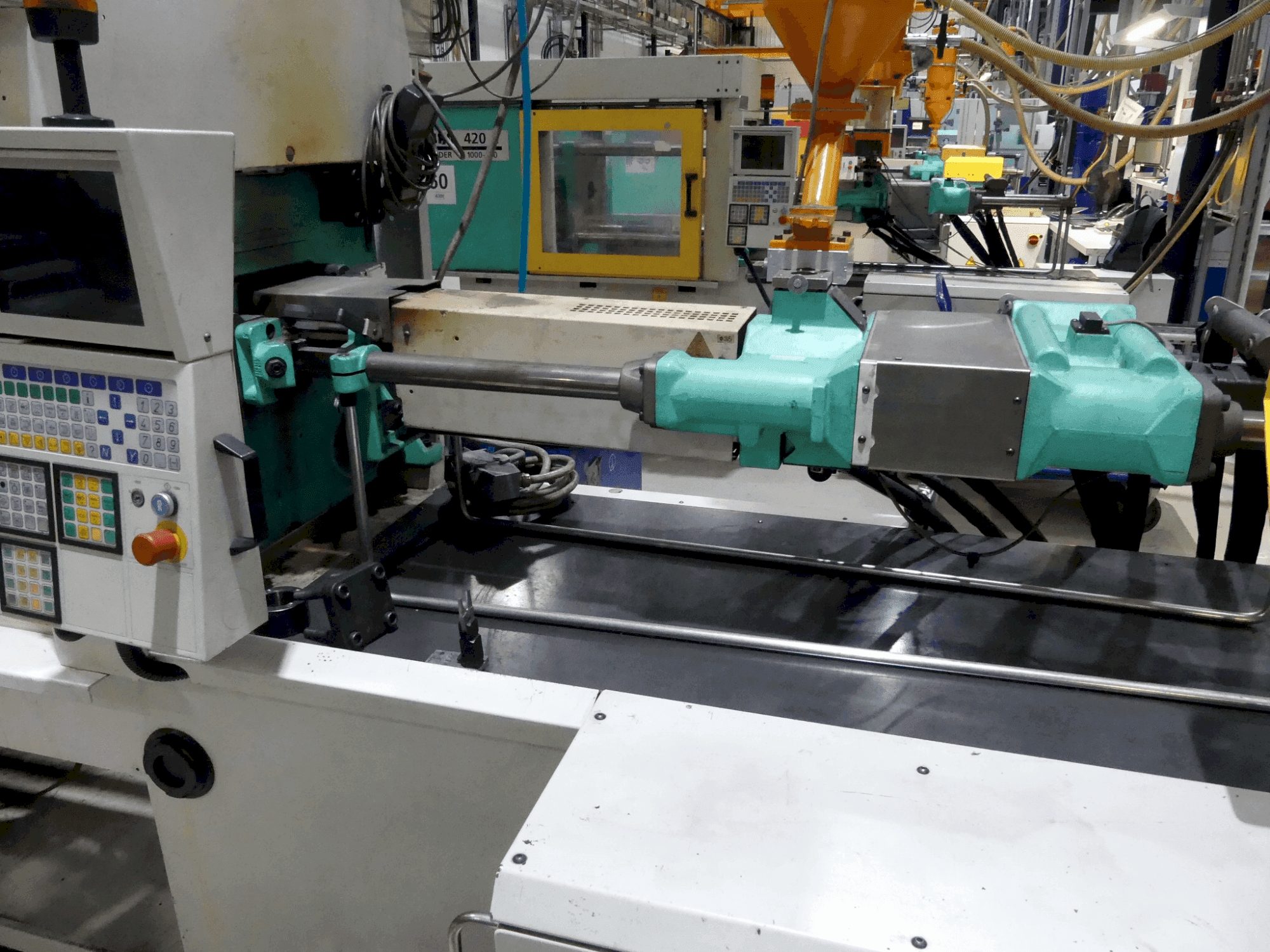 Front view of Arburg 420 C 1000-250 machine