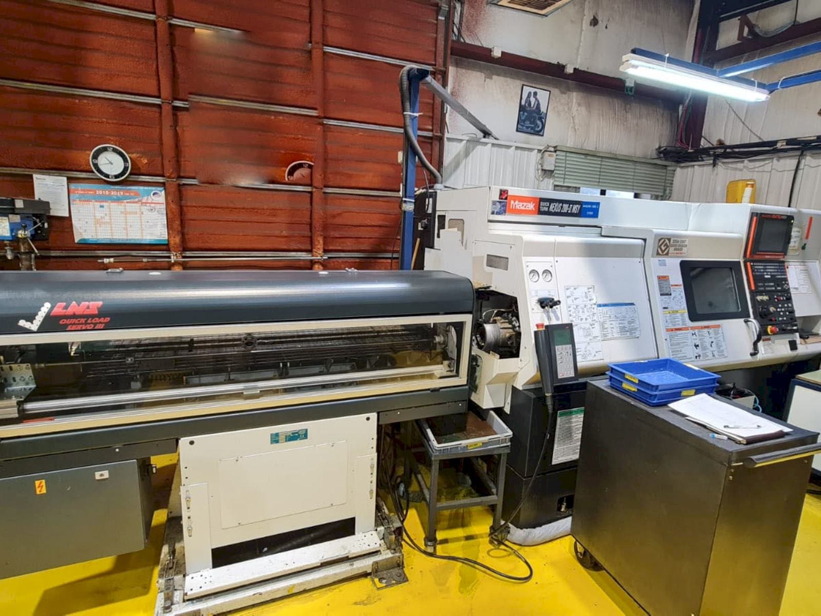 Front view of Mazak Quick Turn Nexus 200-II MSY machine