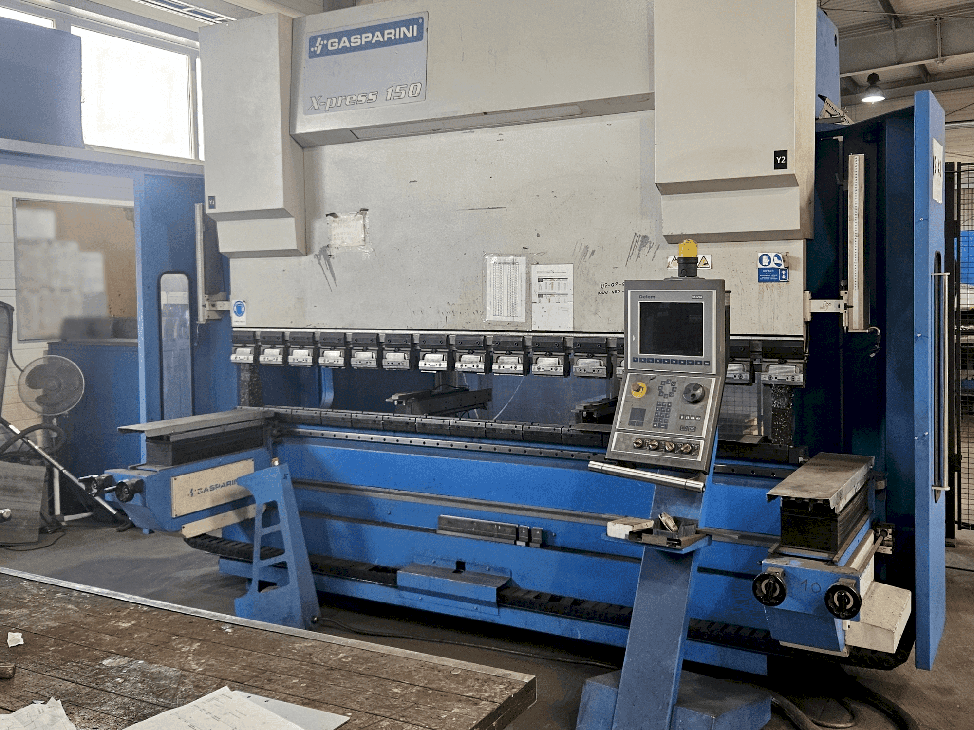 Front view of GASPARINI XP 150/3000  machine
