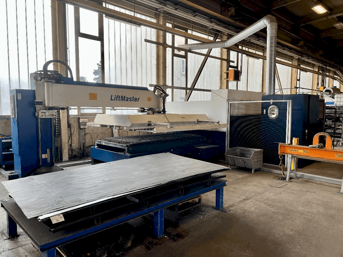 Front view of TRUMPF TruLaser 3030 Fiber machine