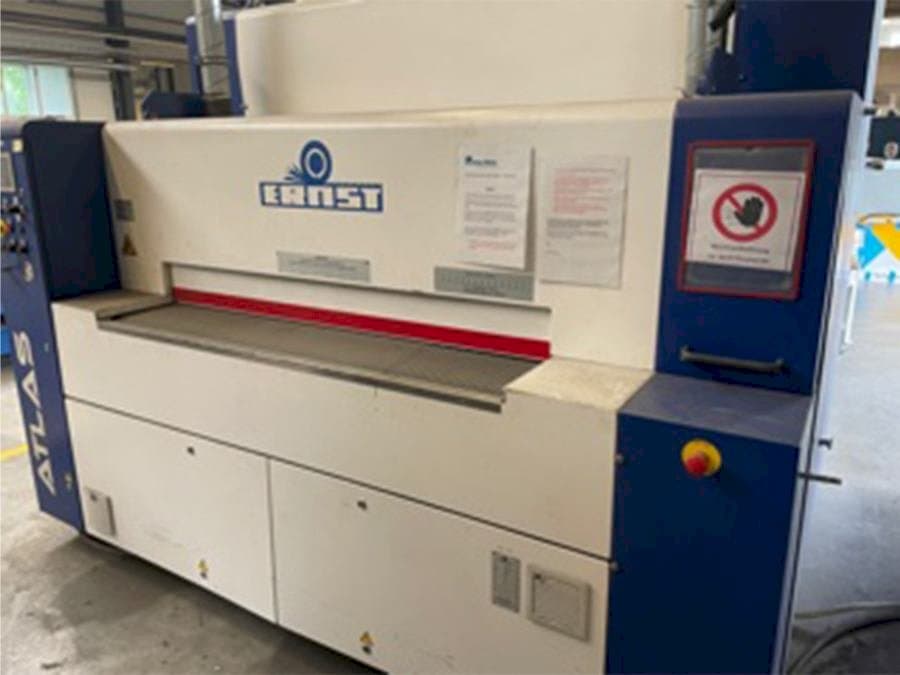 Front view of ERNST ATLAS ES machine