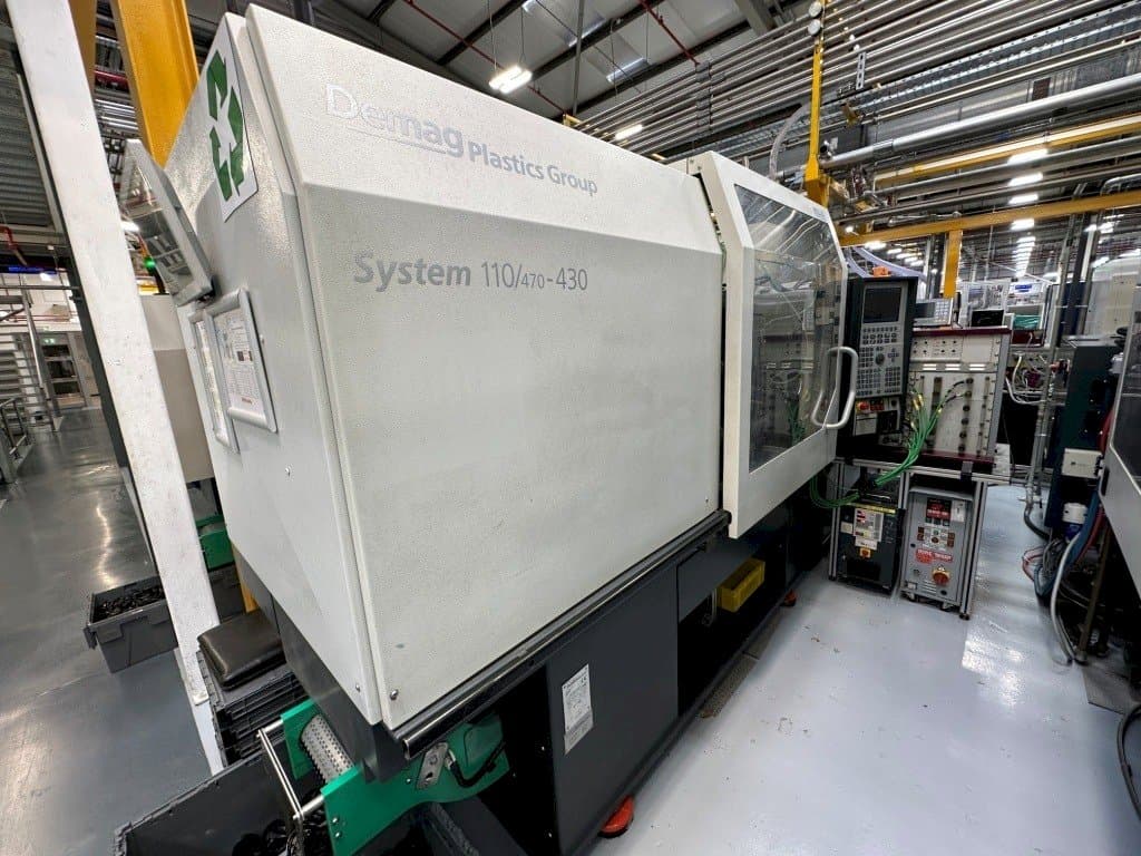 Front view of DEMAG System 110/470-430 machine