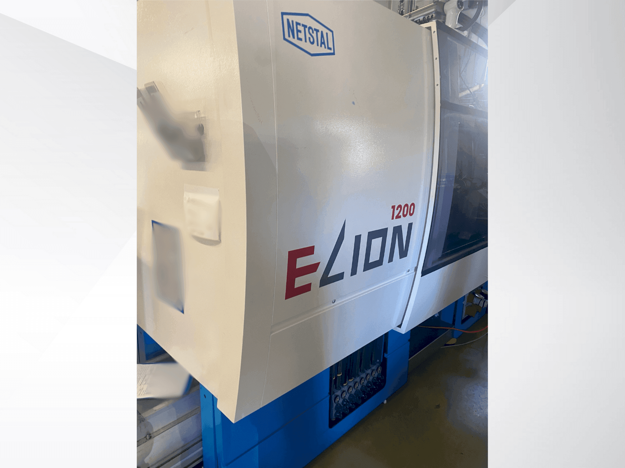 Front view of Netstal ELION 1200-270  machine