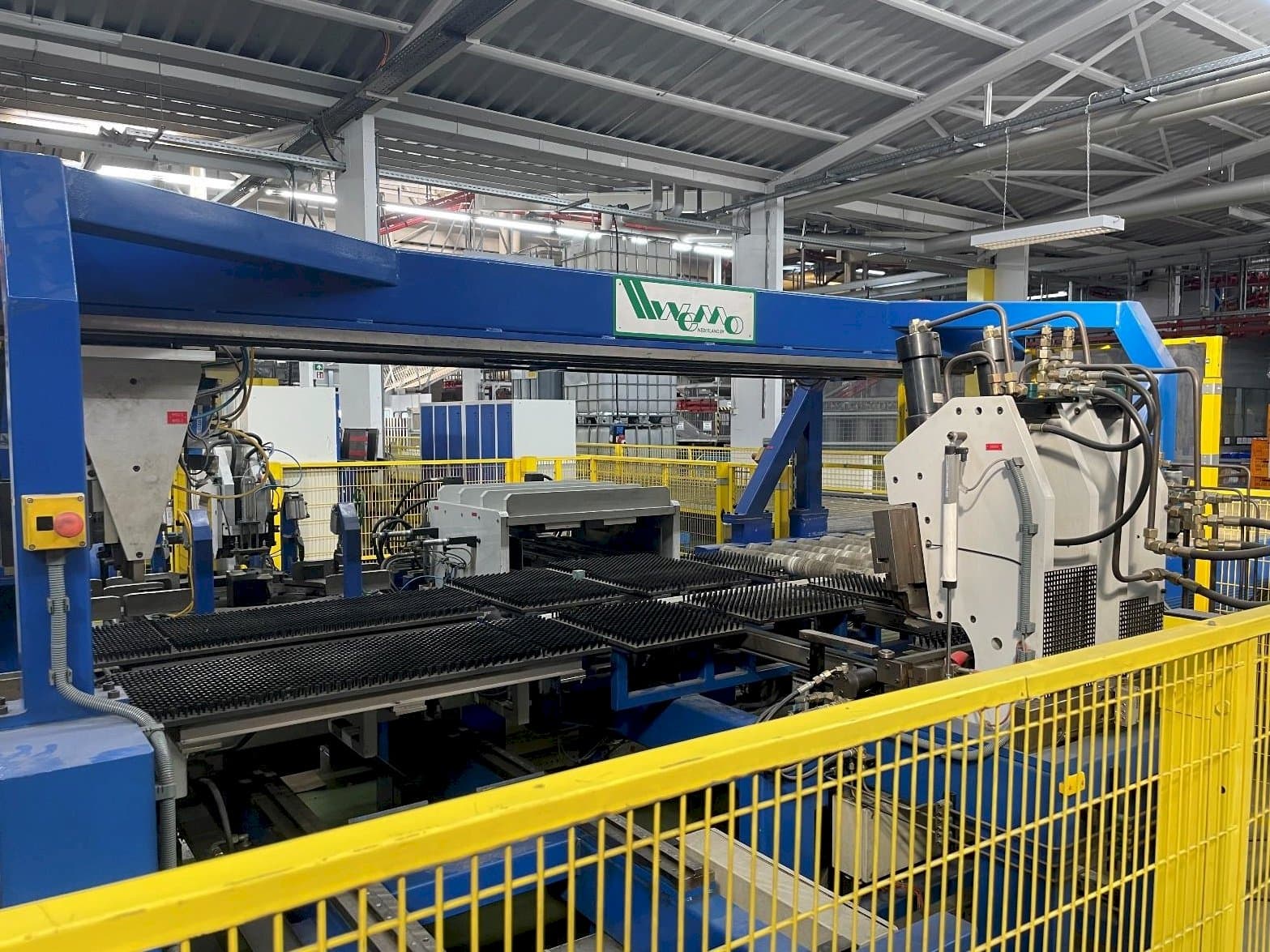 Front view of WEMO Punching-Bending-System machine