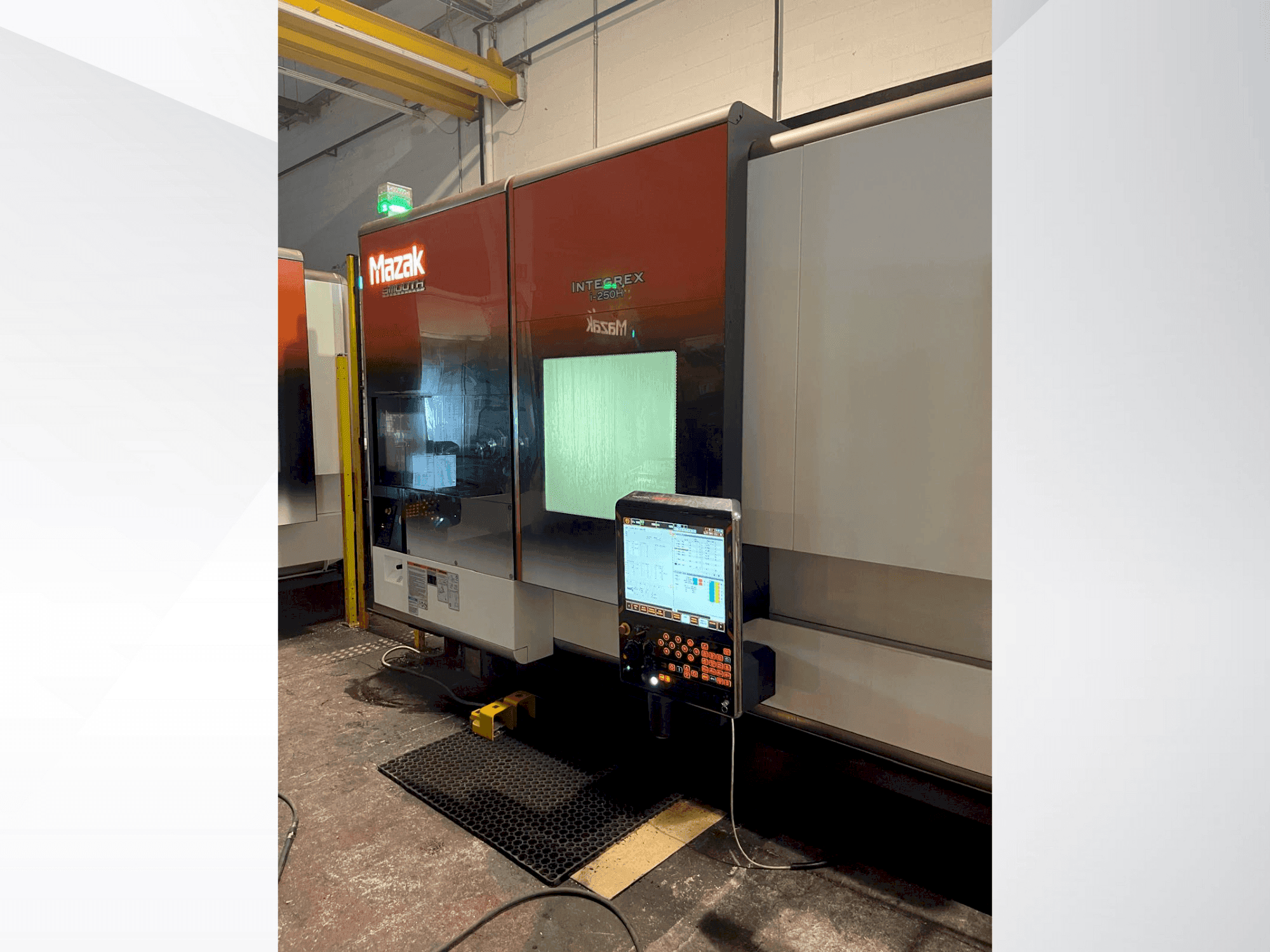 Front view of Mazak Integrex i-250H  machine