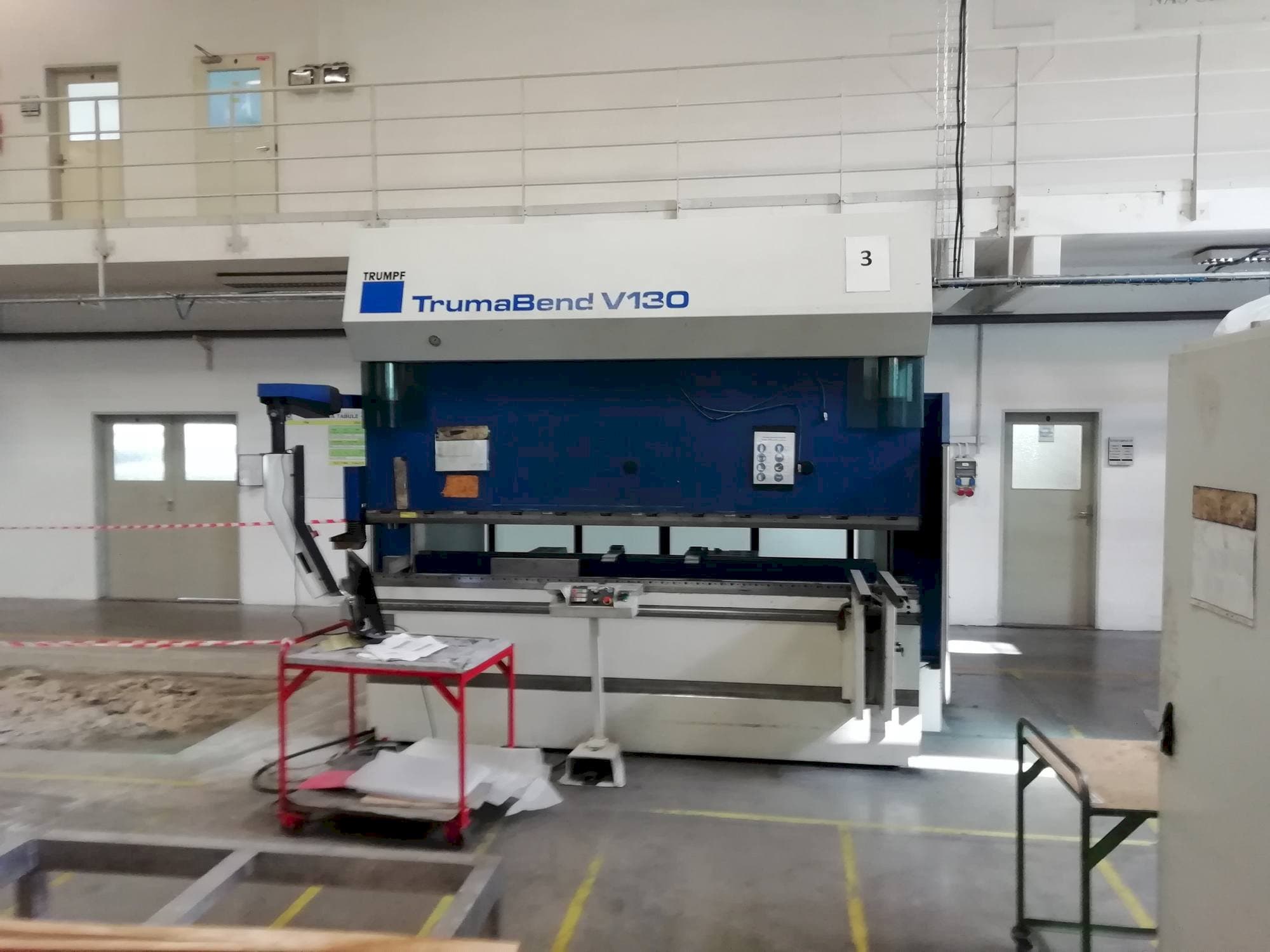 Front view of Trumpf TrumaBend V130 machine