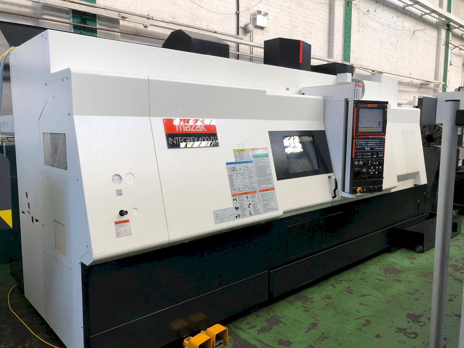Front view of Mazak Integrex 400-IV  machine