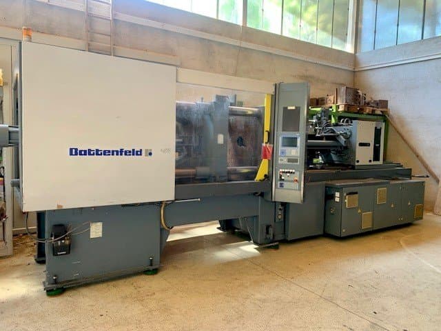 Left side view of Battenfeld BA 3500/1900 BK machine