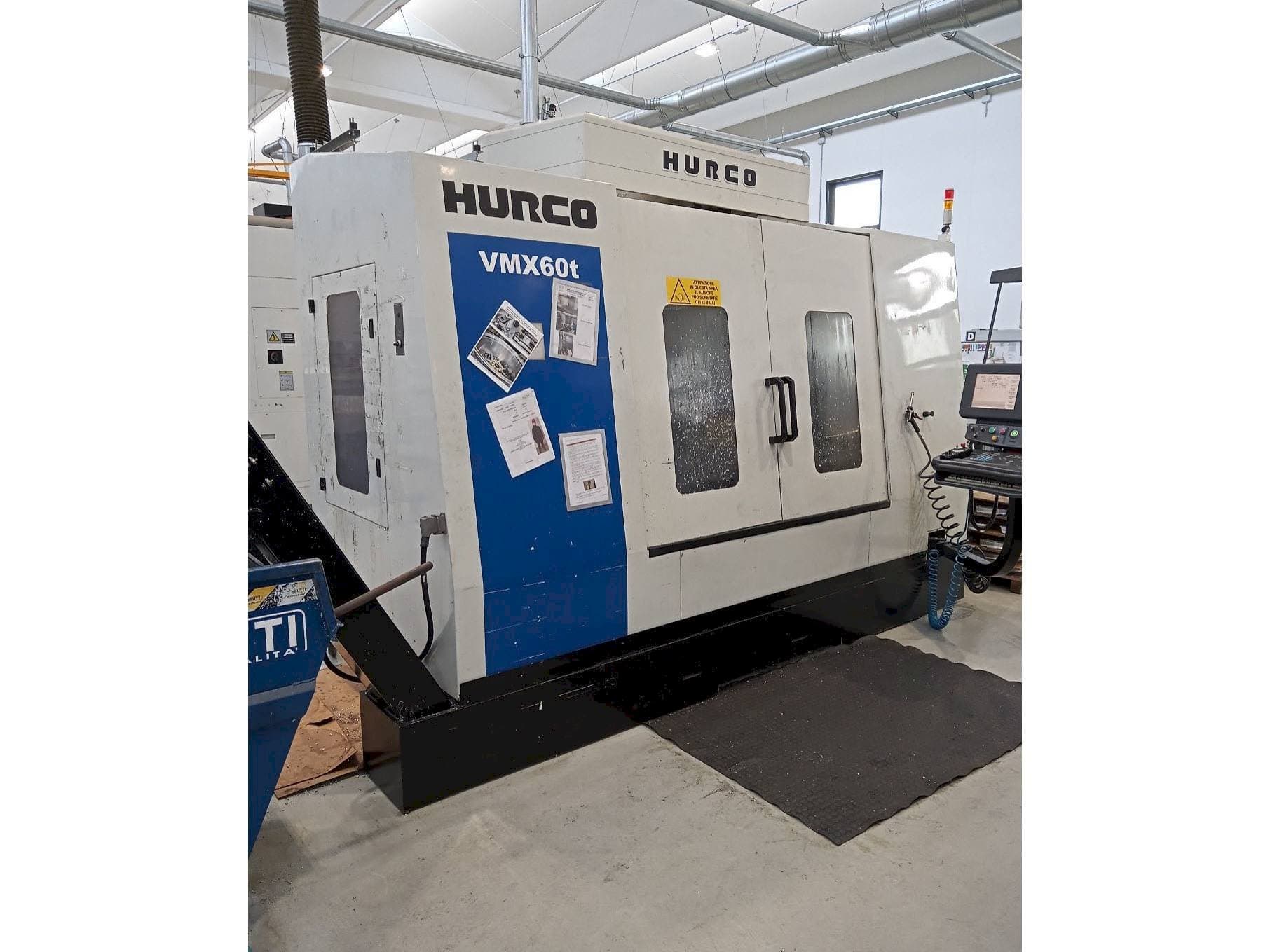 Front view of Hurco VMX 60T machine