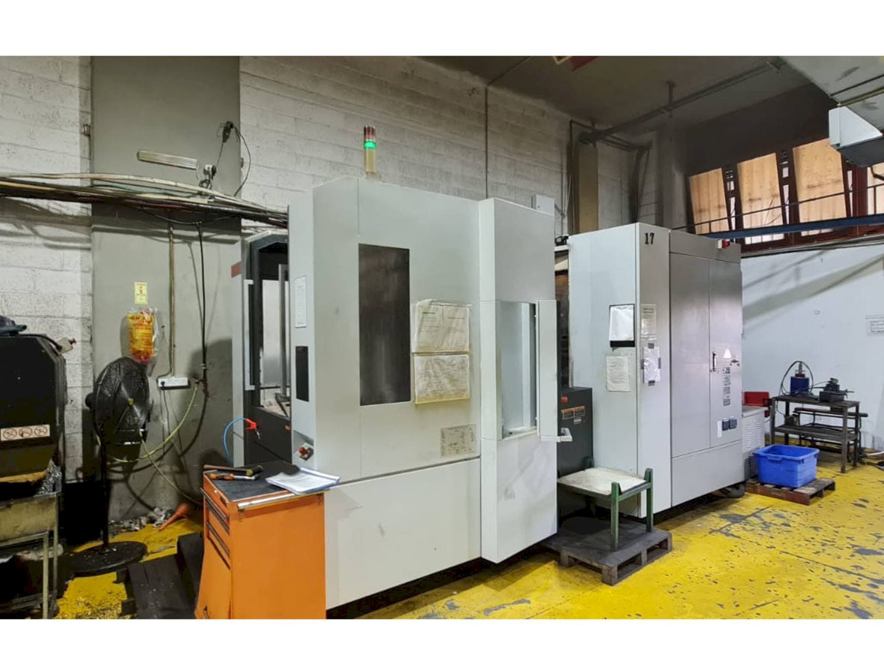 Front view of MORI SEIKI NH-5000 / 40DCG machine