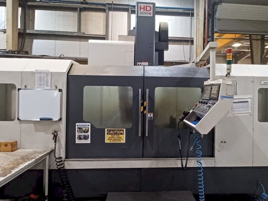 Front view of Dugard HD 2210B machine