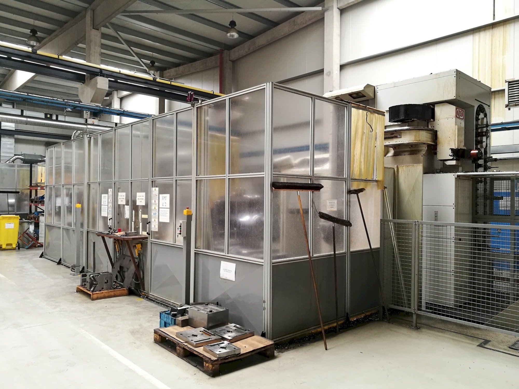 Front view of FPT Area M  machine