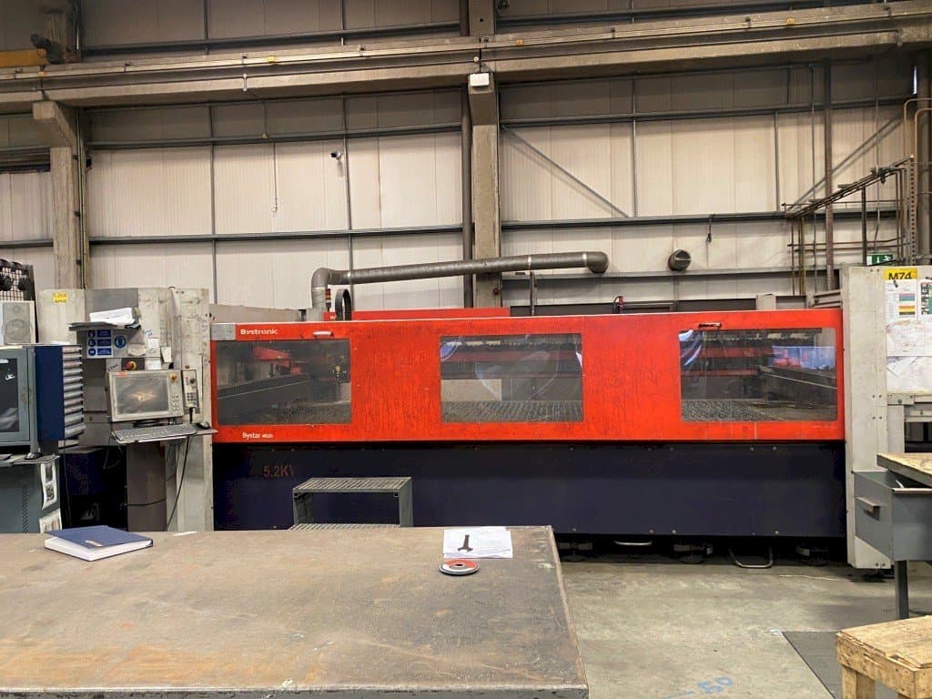 Front view of Bystronic Bystar 4020 machine