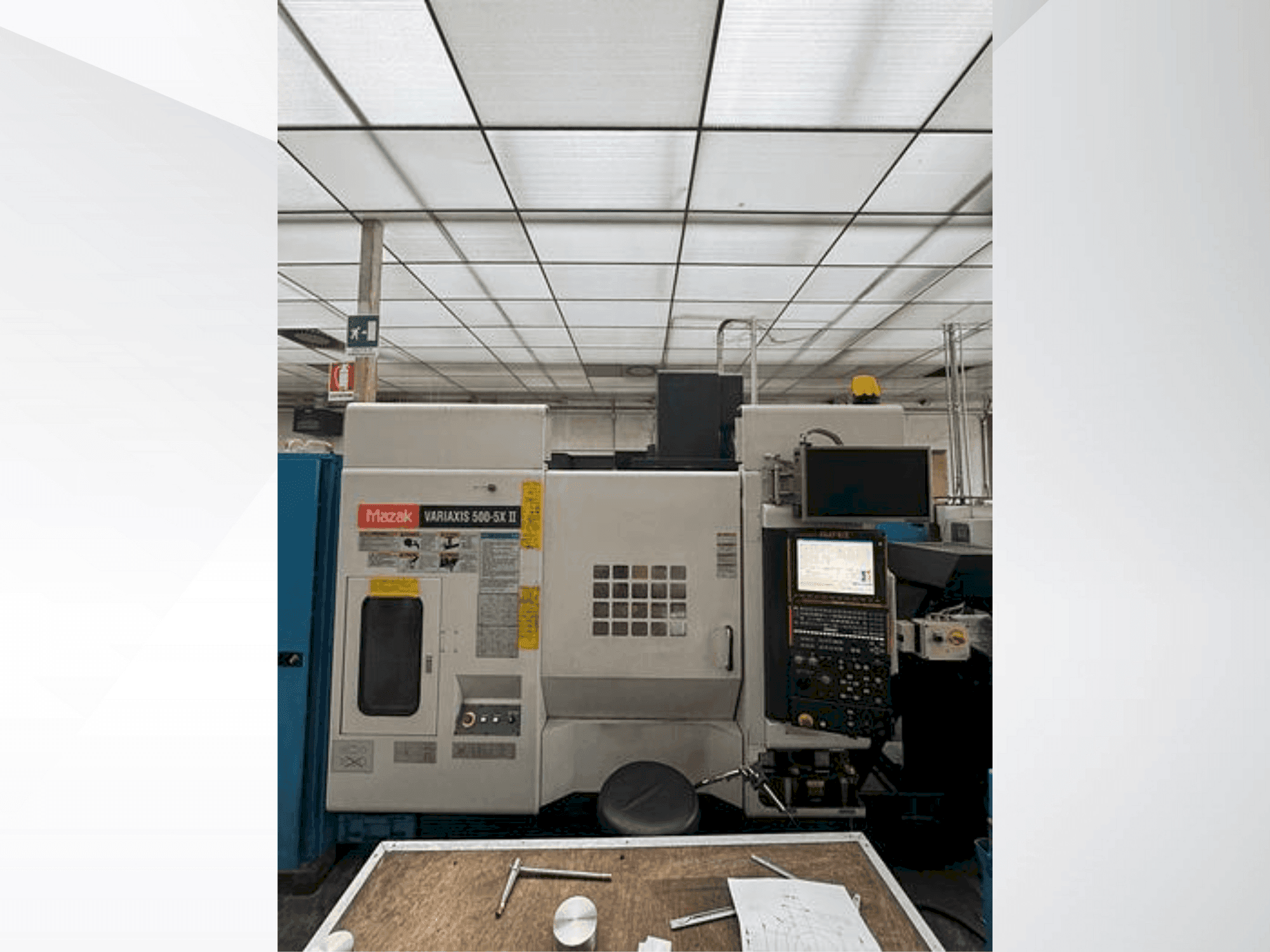 Front view of Mazak Variaxis 500-5X II  machine