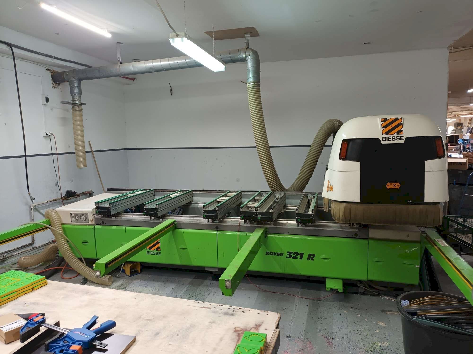 Front view of BIESSE Rover 321R machine