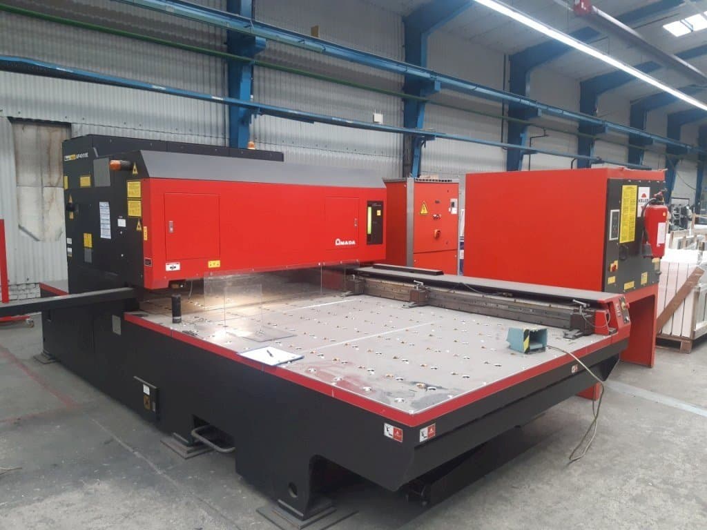 Front view of AMADA LC 2415 Alpha III  machine