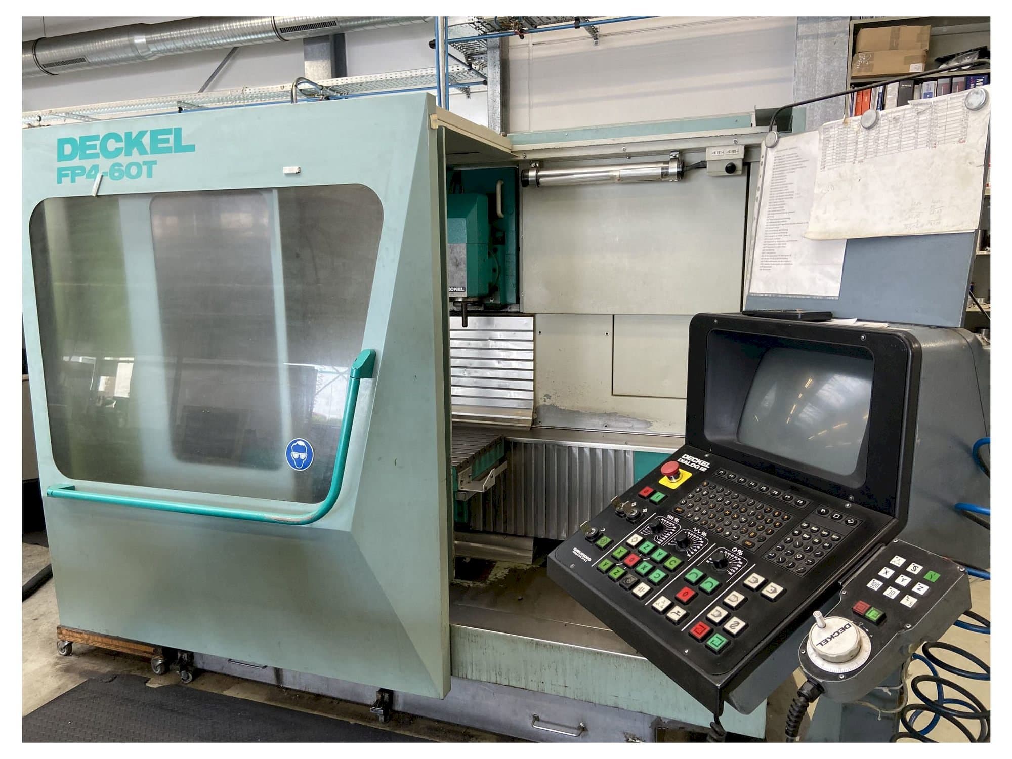 Front view of DECKEL FP4 60 machine