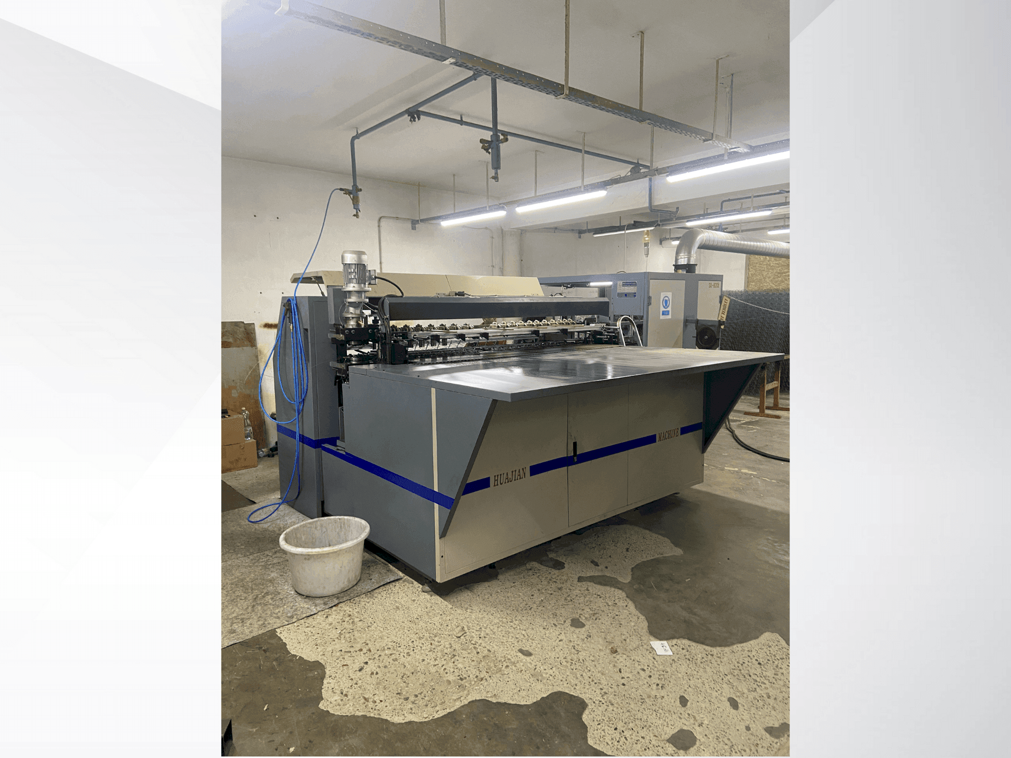 Front view of HUAJIAN SX-820i machine