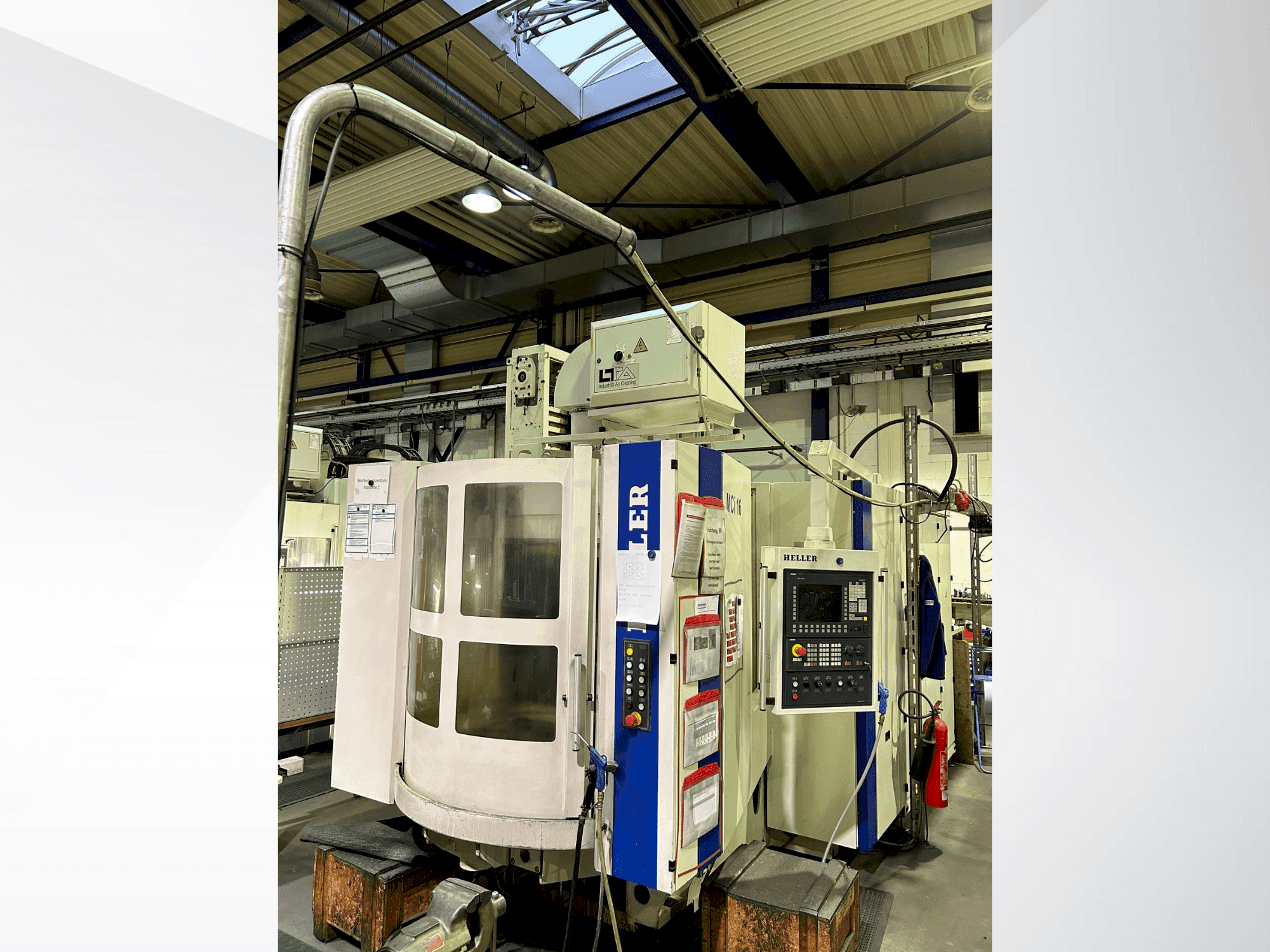 Front view of HELLER MC16  machine