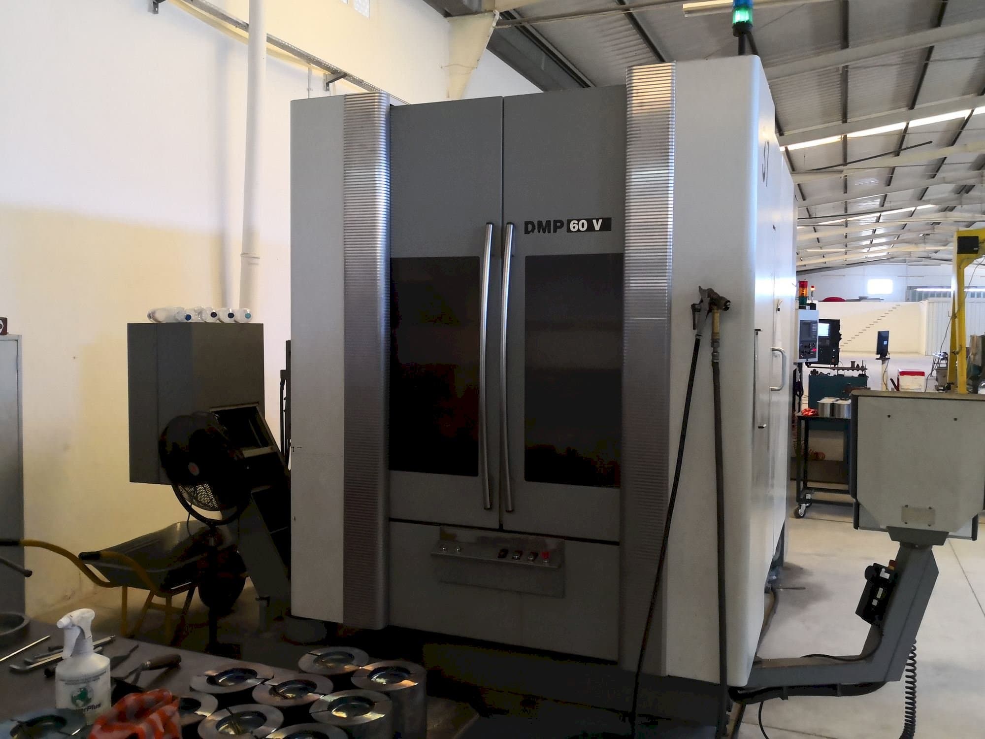 Front view of DECKEL MAHO DMP 60V  machine