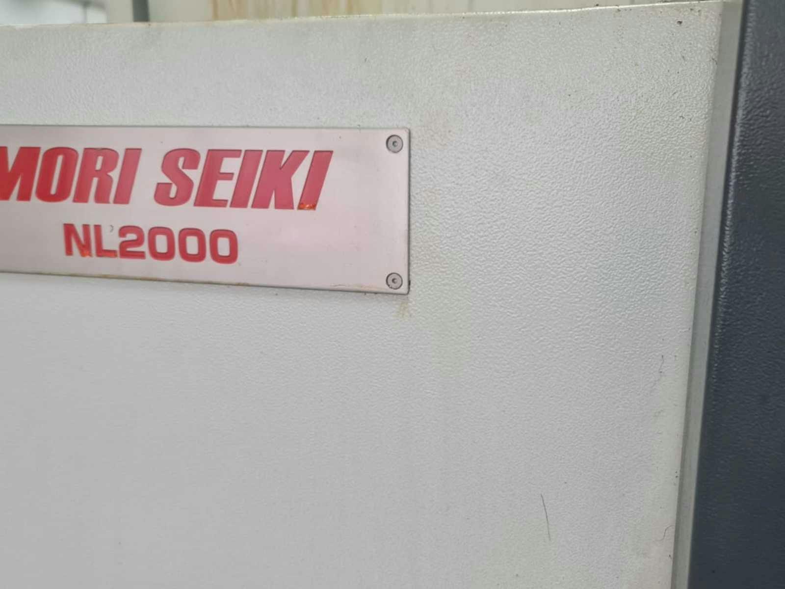Front view of DMG Mori Seiki NL2000Y  machine