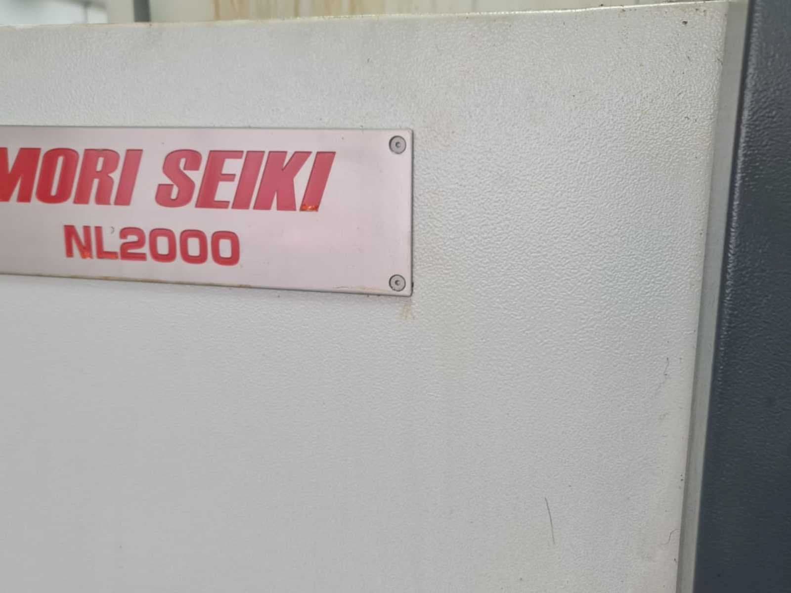Front view of DMG Mori Seiki NL2000Y machine