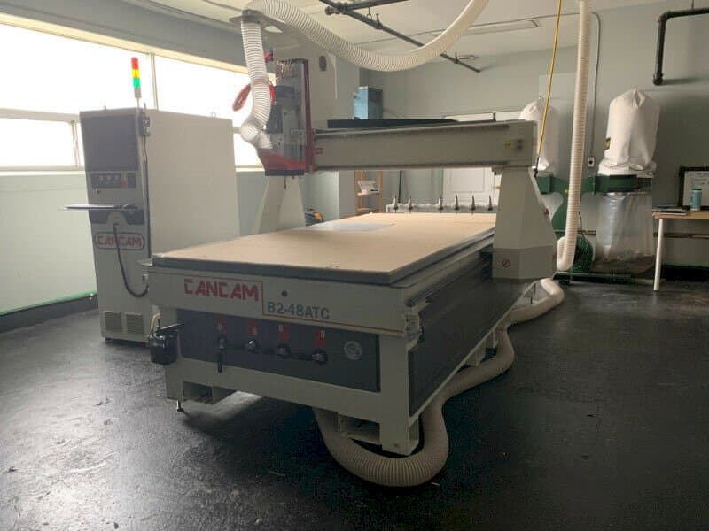 Front view of CanCam B2-48 ATC  machine