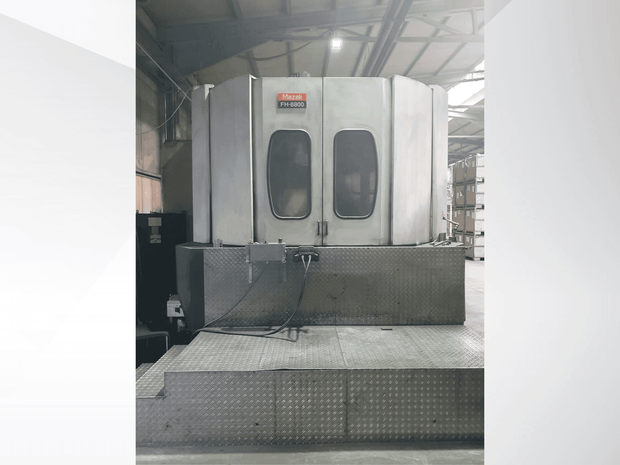 Front view of Mazak FH 8800  machine