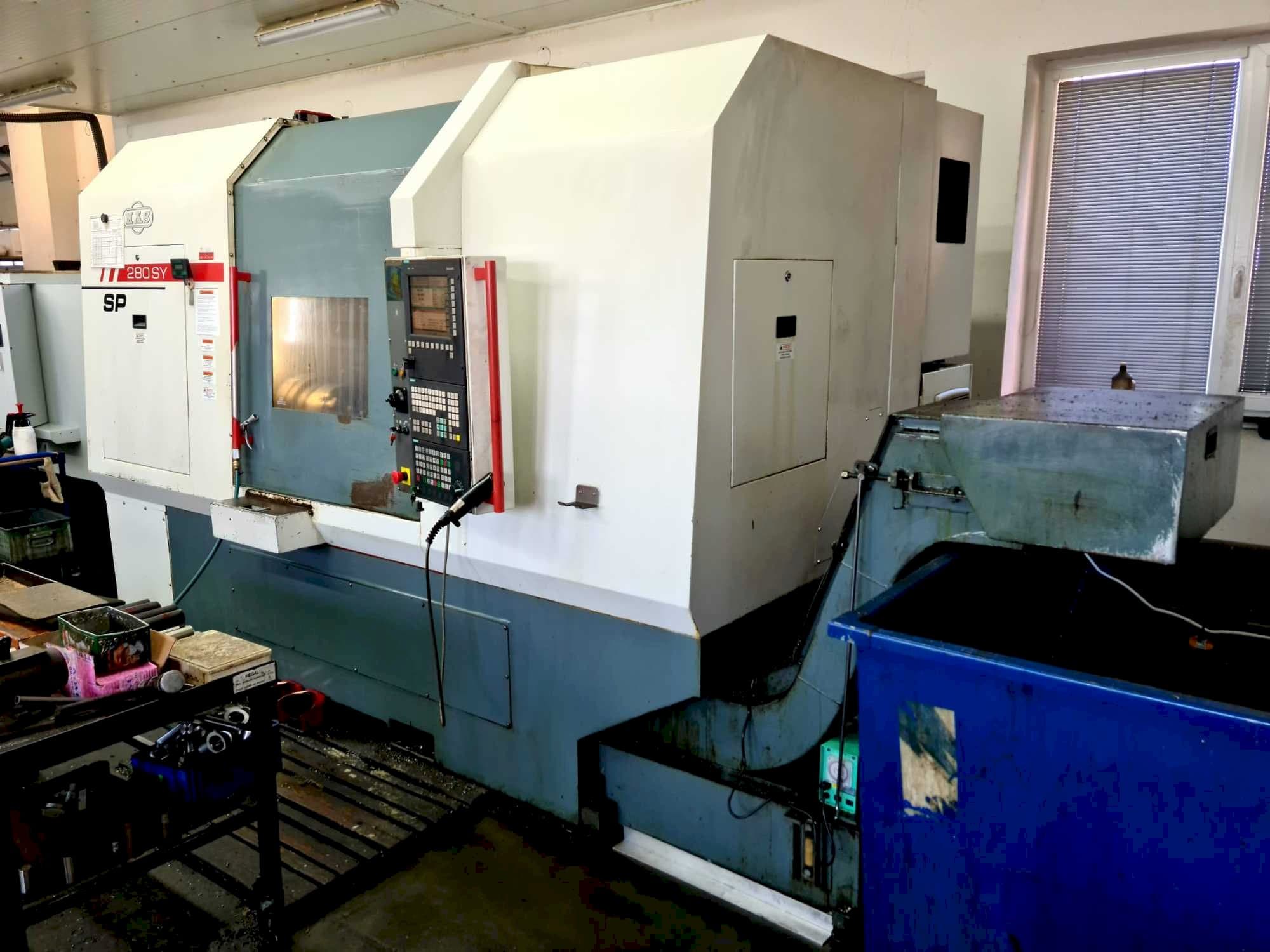 Front view of KOVOSVIT MAS SP 280 SY machine