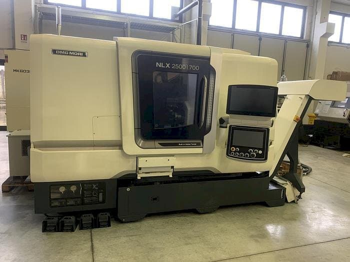 Front view of DMG MORI NLX 2500SY machine