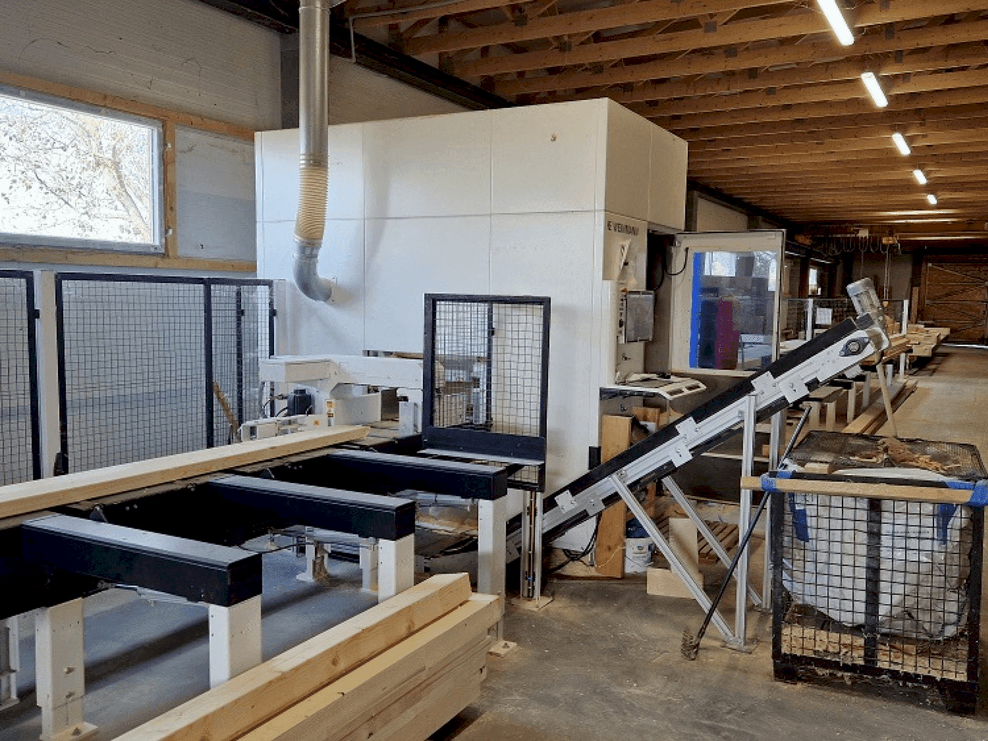 Front view of HOMAG WEINMANN BEAMTEQ B-540 (2019)  machine