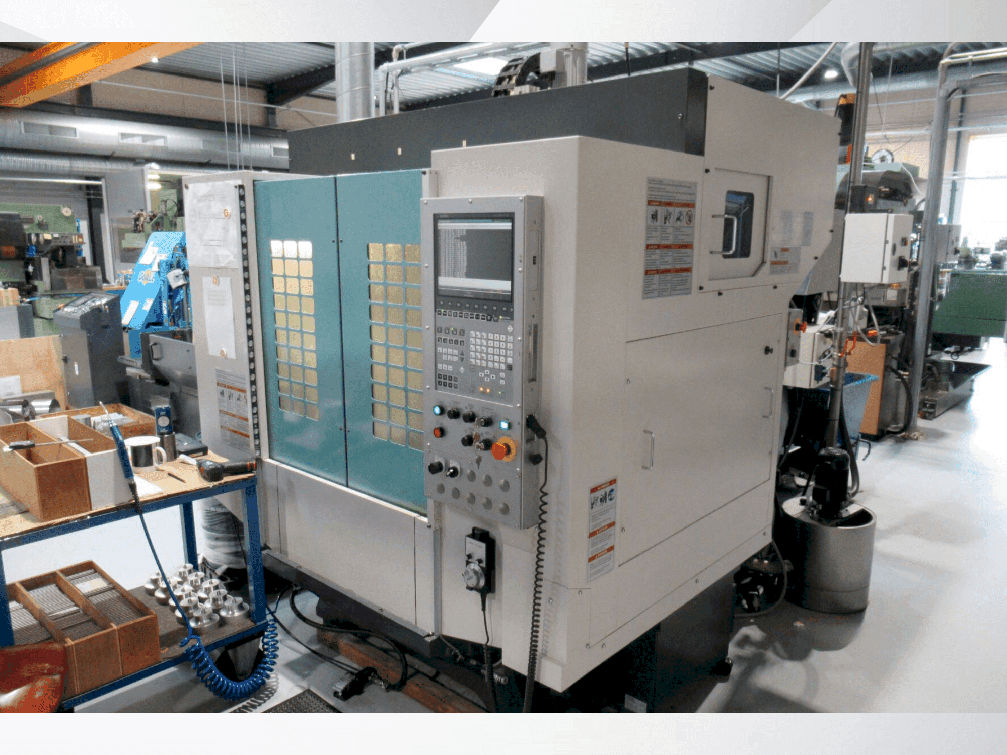 Front view of Brother TC-22B-O  machine