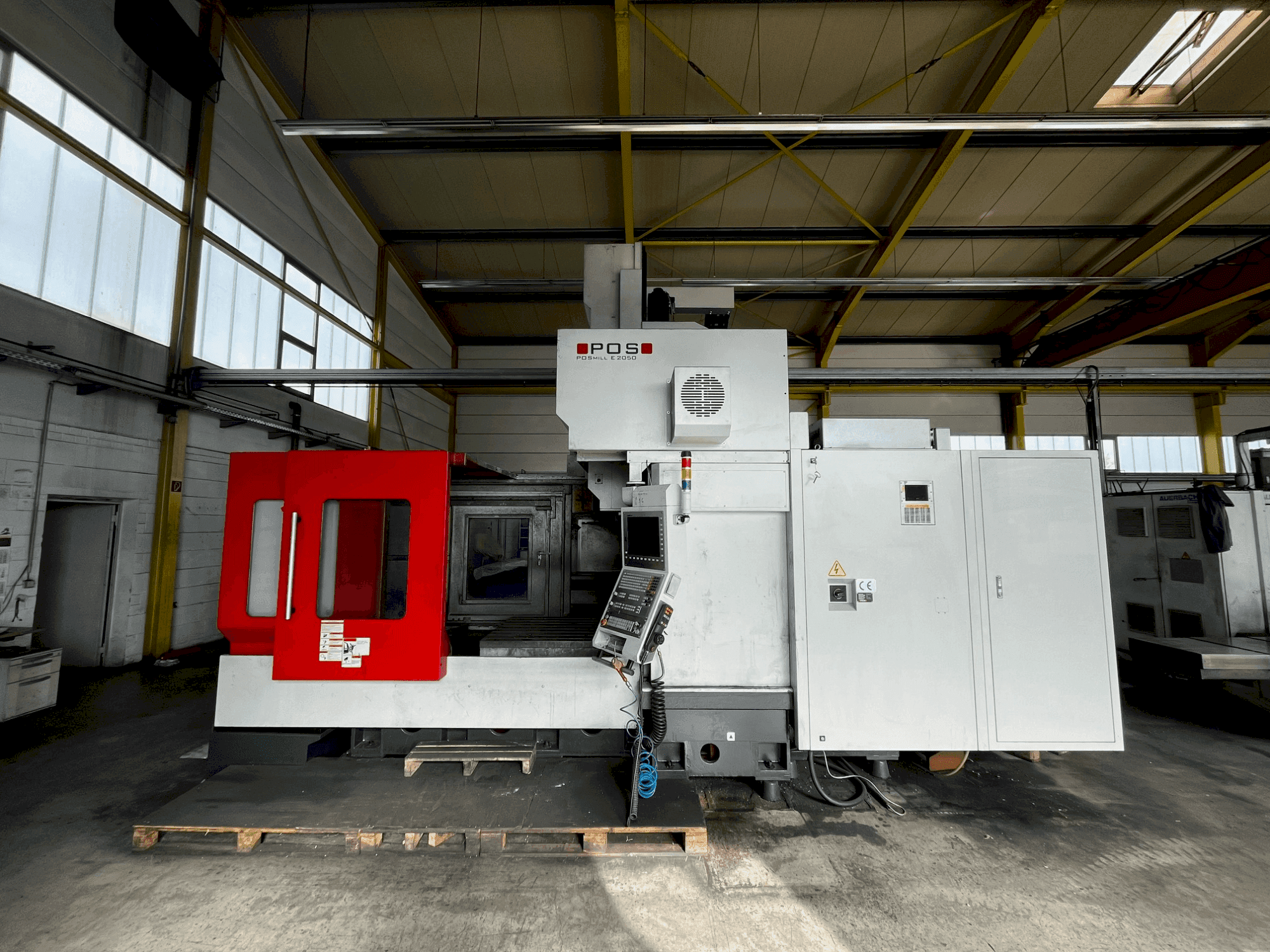 Front view of POSmill E 2050  machine