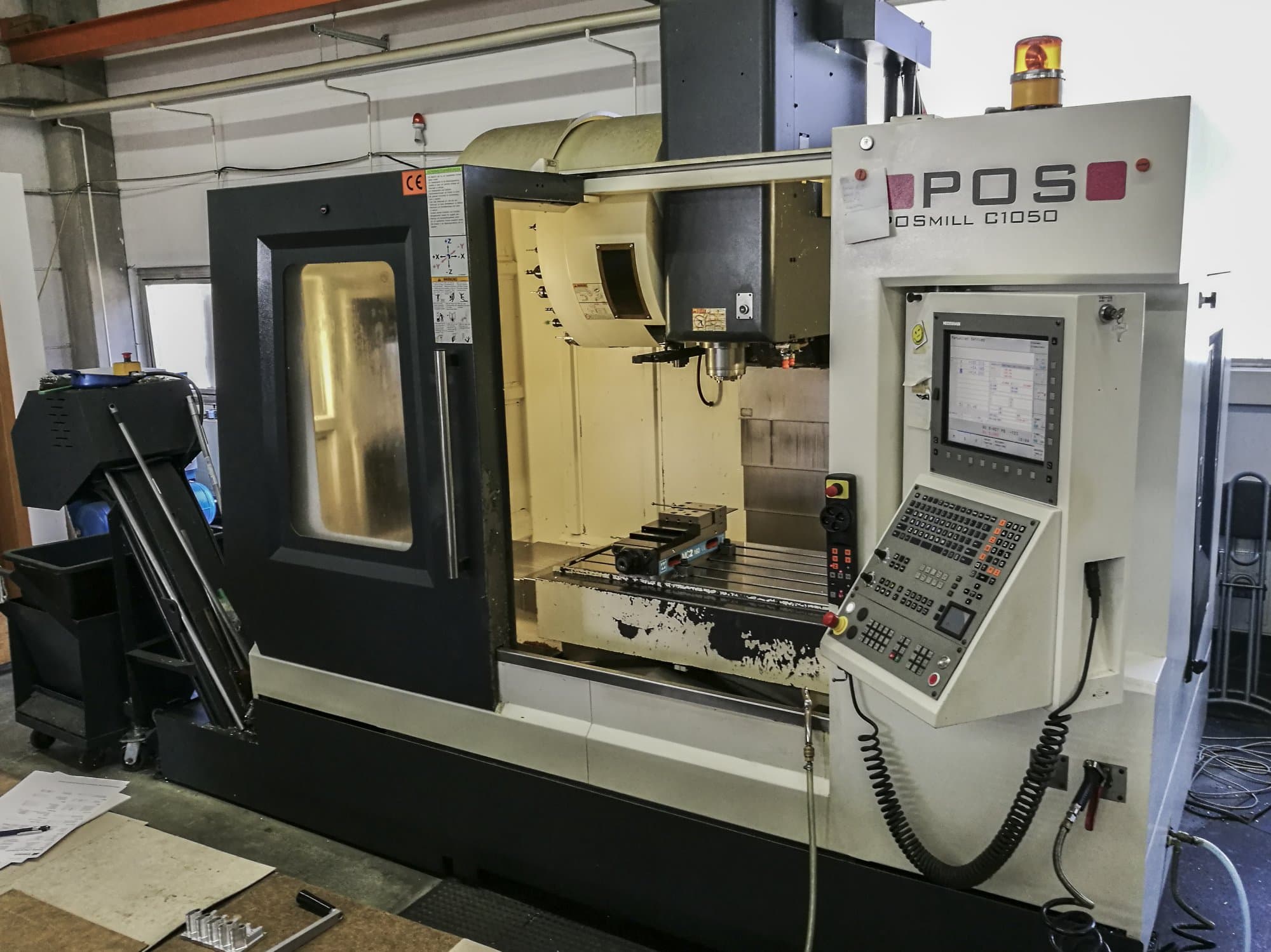 Right view of POS POSmill C1050 Machine