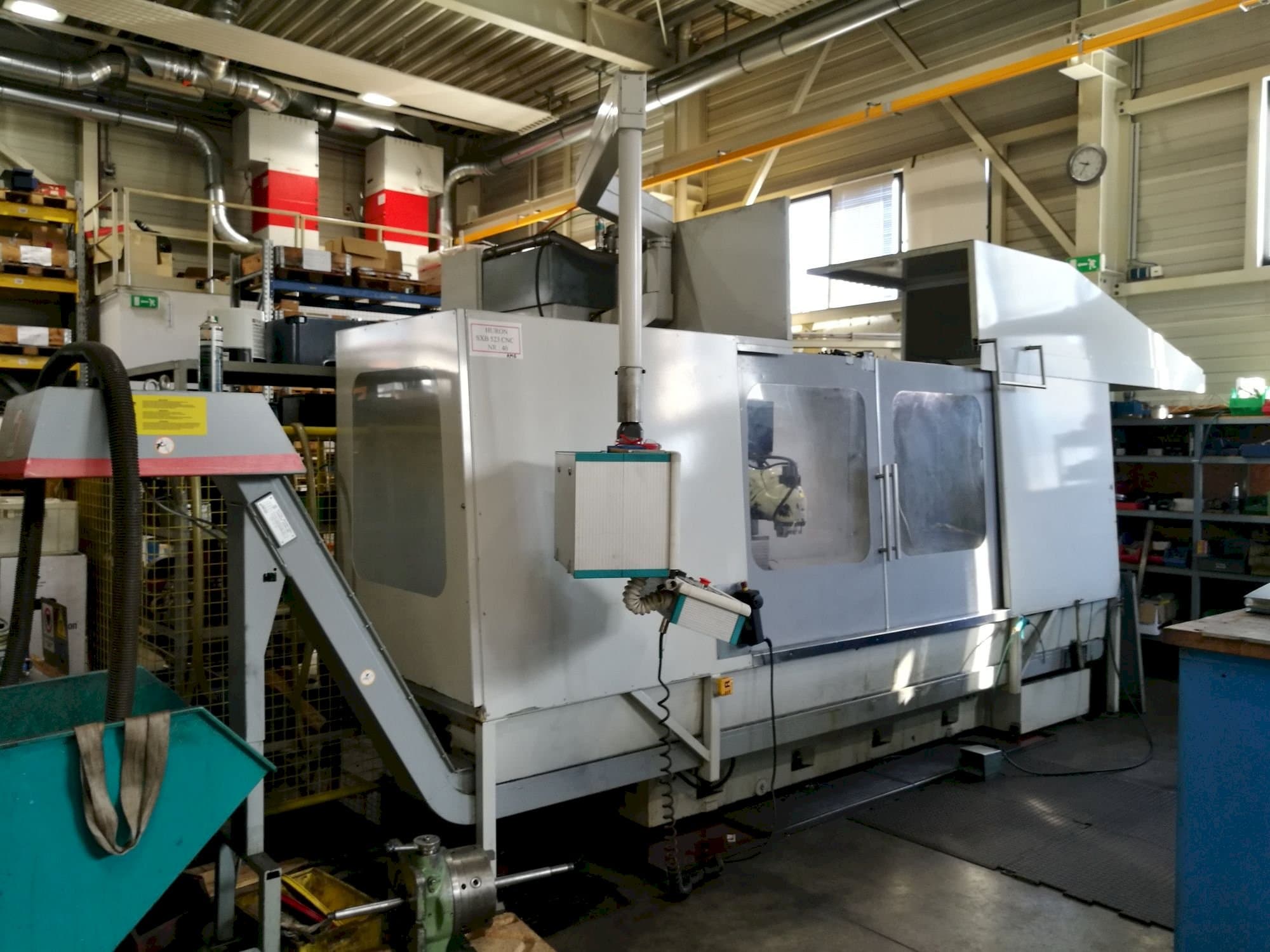 Front view of Huron SXB 523 CNC  machine
