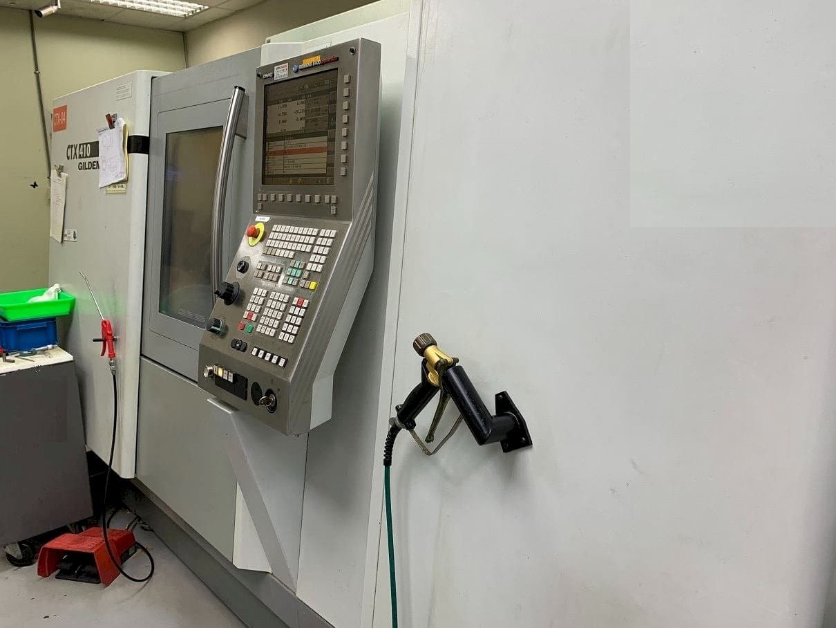 Front view of Gildemeister CTX 410V6 machine