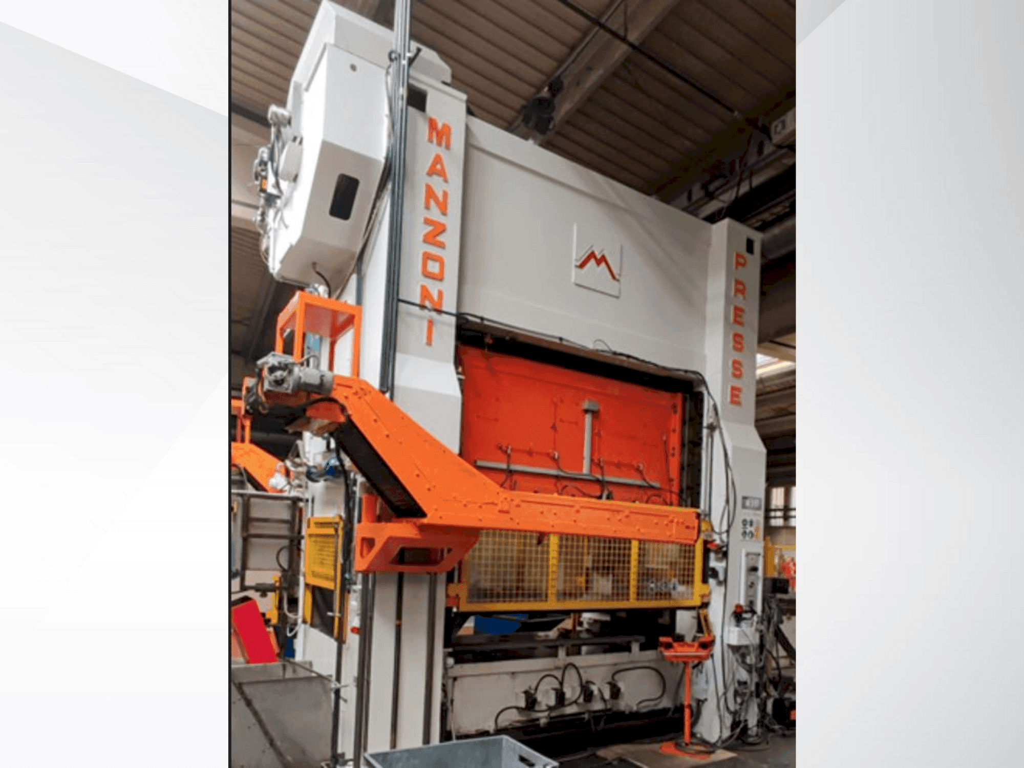 Front view of RAVNE PRESSES Manzoni 315  machine