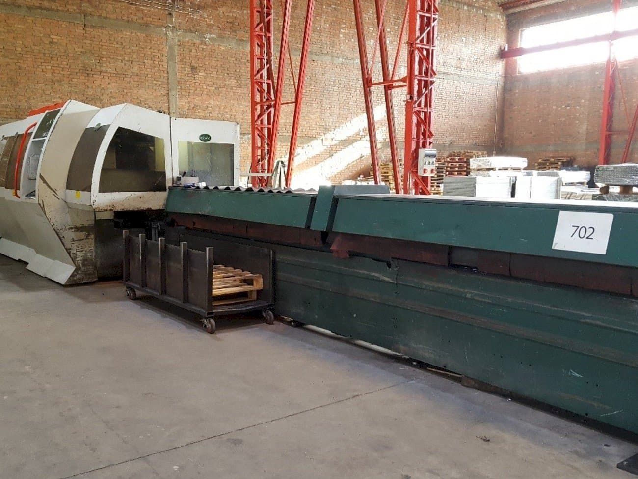 Front view of BLM ADIGE LT 702D machine