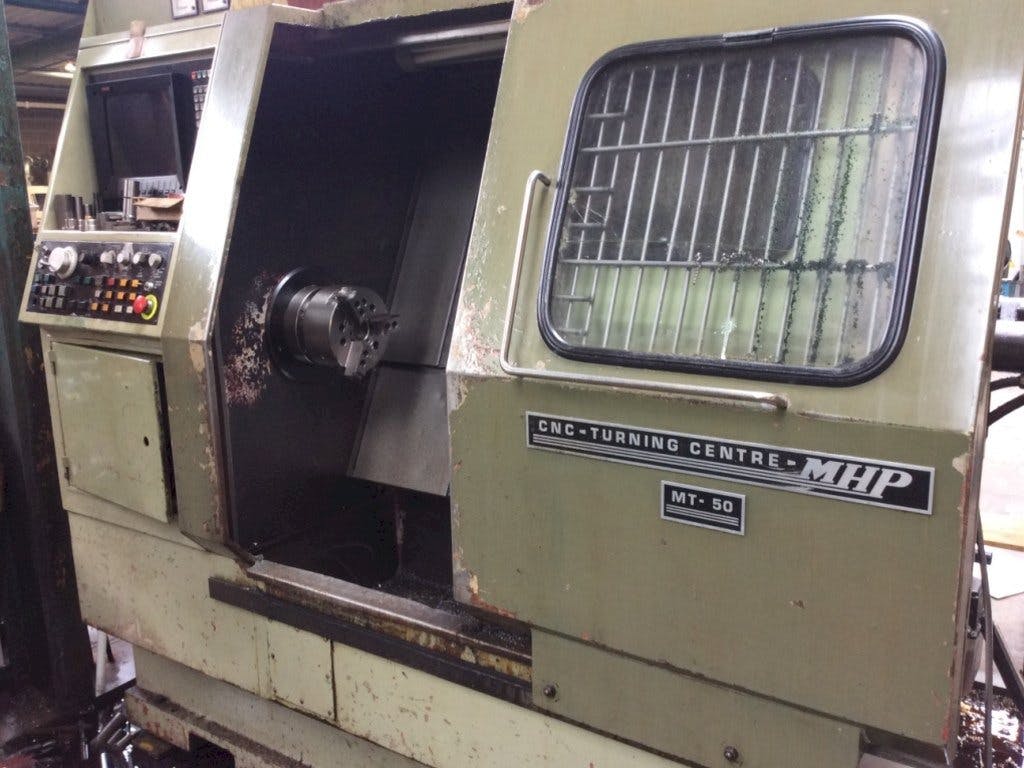 Front view of MHP MT-50  machine