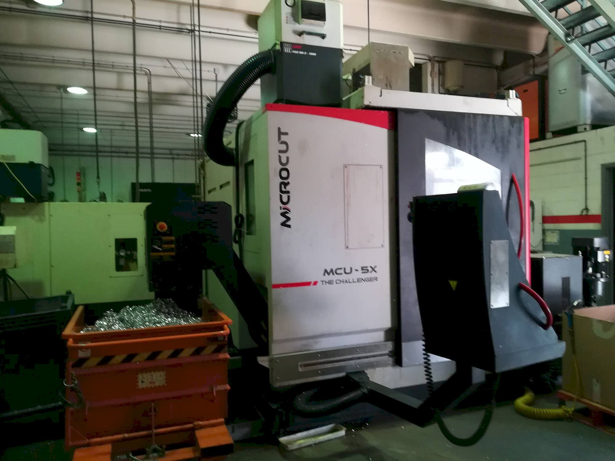 Front view of MICROCUT MCU-5X  machine