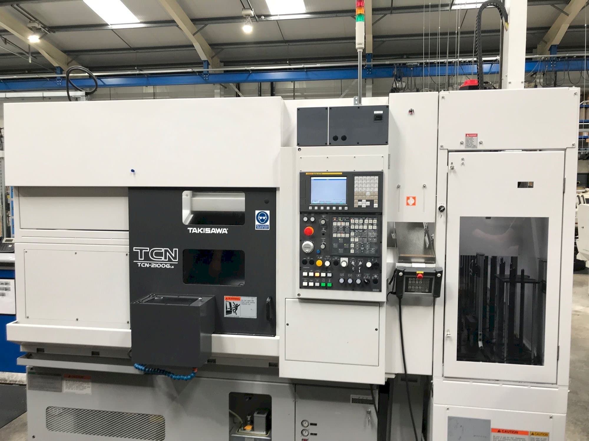 Front view of Takisawa TCN-2100G L6  machine