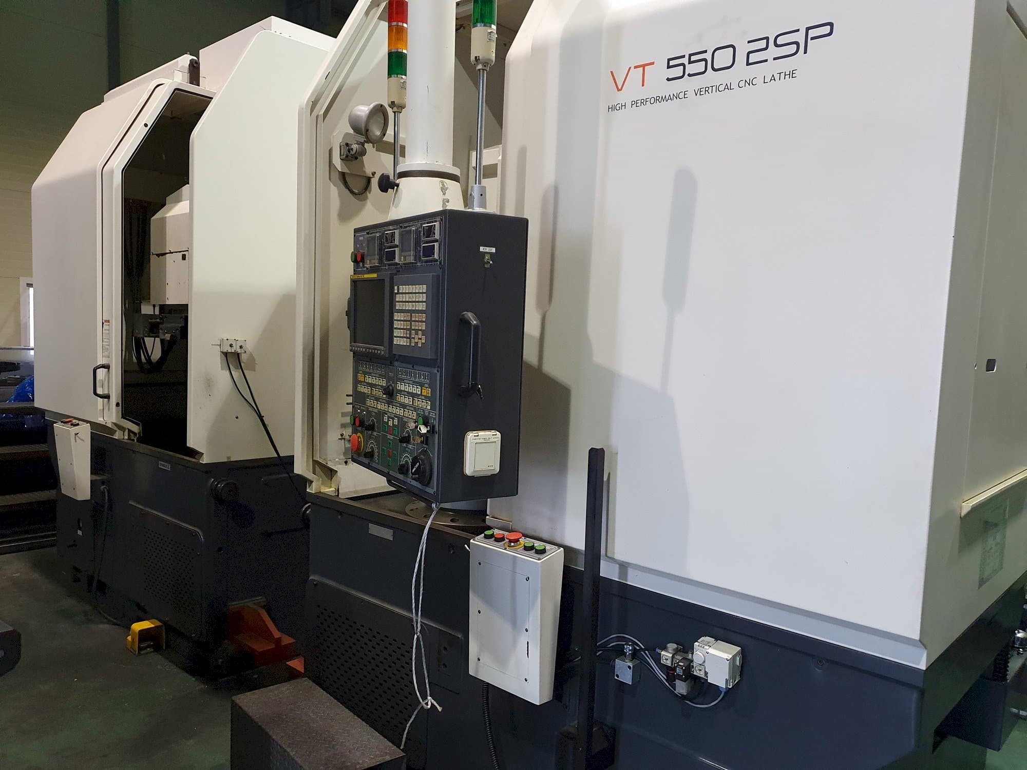 Front view of HWACHEON VT-500 2SP machine