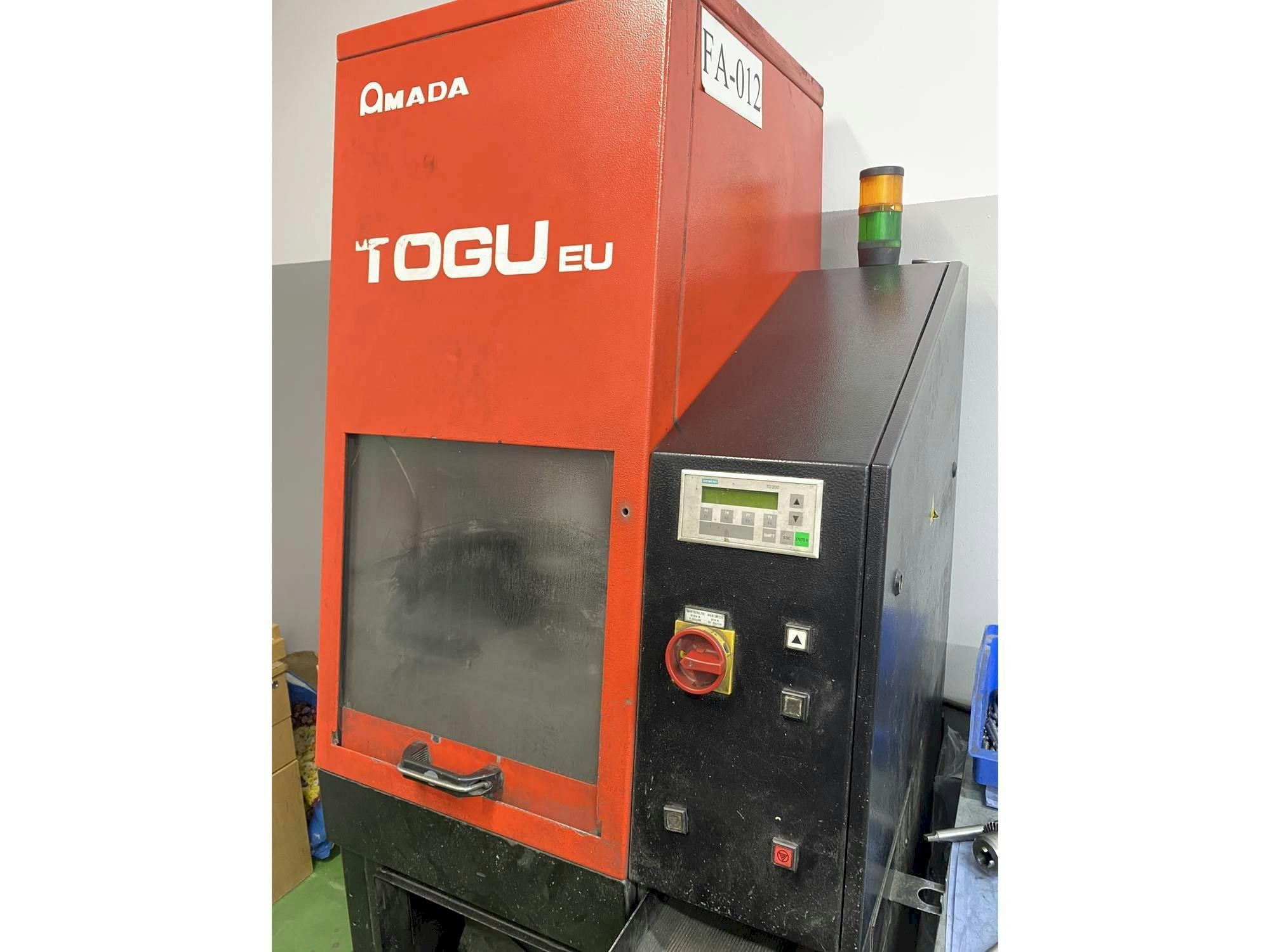 Front view of AMADA Togu EU  machine